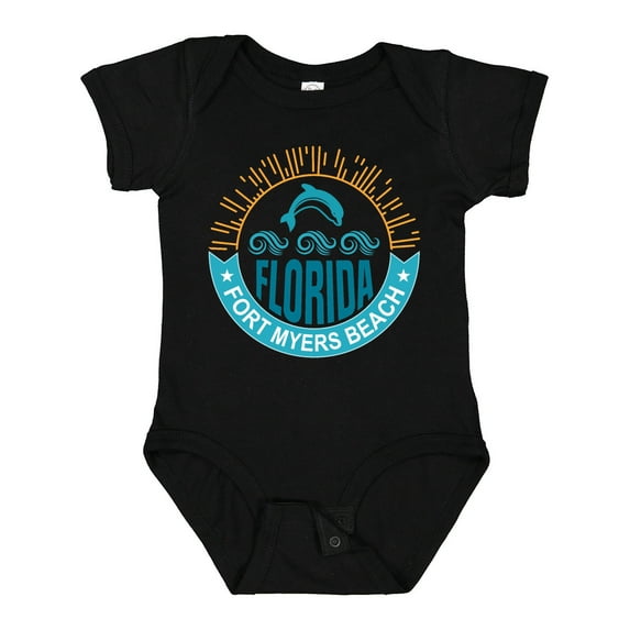 Inktastic Fort Myers Beach Florida Vacation Boys or Girls Baby Bodysuit