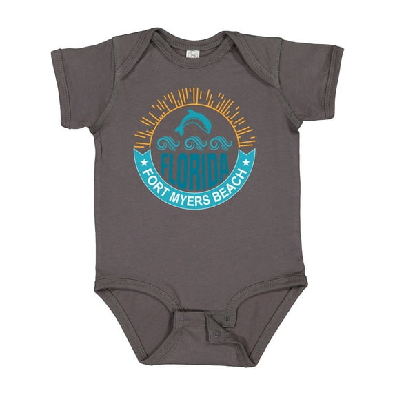 Inktastic Fort Myers Beach Florida Vacation Boys or Girls Baby Bodysuit