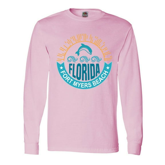 Inktastic Fort Myers Beach Florida Vacation Long Sleeve T-Shirt