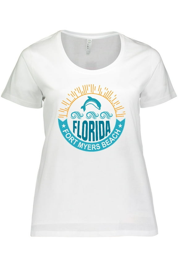 Fort Myers Beach Florida Vacation Women's Plus Size T-Shirt