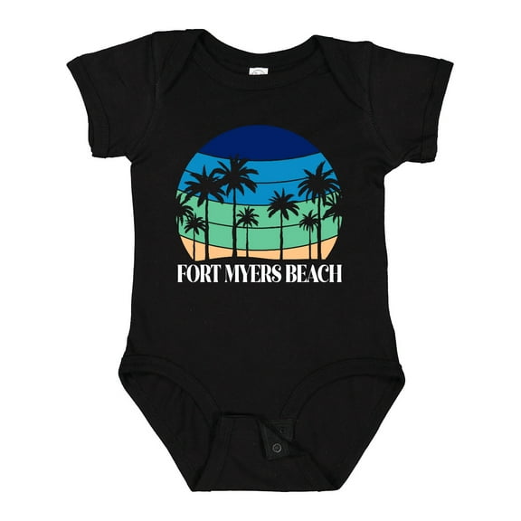Inktastic Fort Myers Beach Vacation Trip Boys or Girls Baby Bodysuit