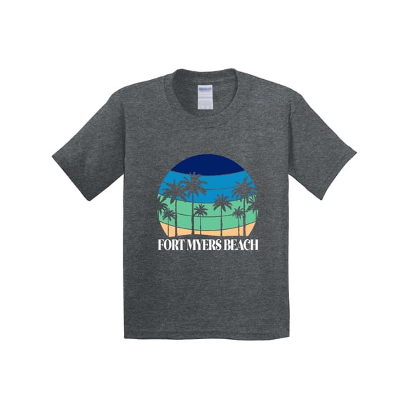 Inktastic Fort Myers Beach Vacation Trip Youth T-Shirt