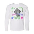 thumbnail image 1 of Inktastic Fort Myers Florida Cute Swimming Manatee Long Sleeve Youth T-Shirt, 1 of 5