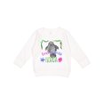 thumbnail image 1 of Inktastic Fort Myers Florida Cute Swimming Manatee Toddler Sweatshirt, 1 of 4