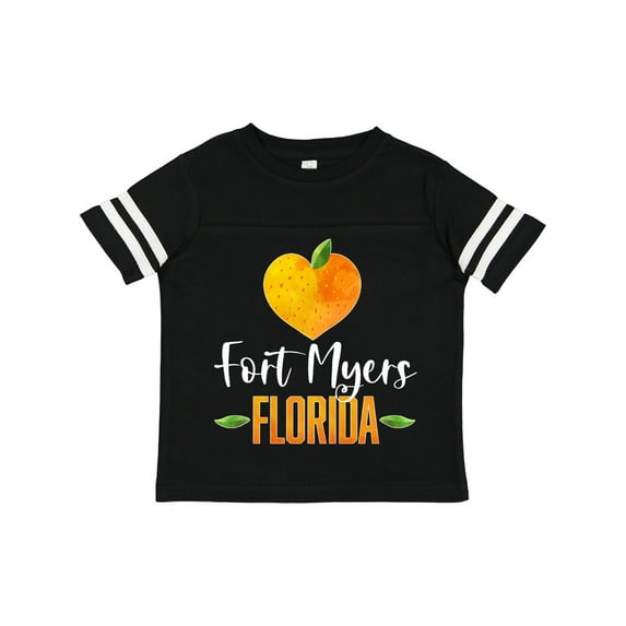 Inktastic Fort Myers Florida Orange in Heart Boys or Girls Toddler T-Shirt
