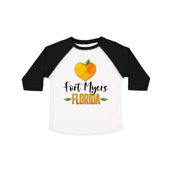 Inktastic Fort Myers Florida Orange in Heart Boys or Girls Toddler T-Shirt