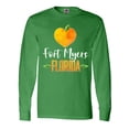 thumbnail image 1 of Inktastic Fort Myers Florida Orange in Heart Long Sleeve T-Shirt, 1 of 5