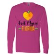 thumbnail image 1 of Inktastic Fort Myers Florida Orange in Heart Long Sleeve T-Shirt, 1 of 5