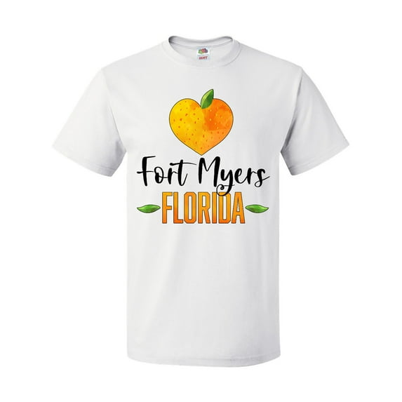 Inktastic Fort Myers Florida Orange in Heart T-Shirt