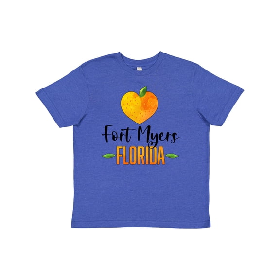 Inktastic Fort Myers Florida Orange in Heart Youth T-Shirt