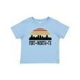 thumbnail image 1 of Inktastic Fort Worth Texas Skyline Retro Boys or Girls Baby T-Shirt, 1 of 5