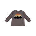 thumbnail image 1 of Inktastic Fort Worth Texas Skyline Retro Boys or Girls Long Sleeve Toddler T-Shirt, 1 of 5