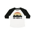 thumbnail image 1 of Inktastic Fort Worth Texas Skyline Retro Boys or Girls Toddler T-Shirt, 1 of 5