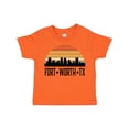 thumbnail image 1 of Inktastic Fort Worth Texas Skyline Retro Boys or Girls Toddler T-Shirt, 1 of 5