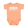 thumbnail image 1 of Inktastic Fort Worth Texas Skyline TX Cities Boys or Girls Baby Bodysuit, 1 of 5