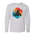 thumbnail image 1 of Inktastic Four Wheeling Atv off Roading Retro Long Sleeve Youth T-Shirt, 1 of 5