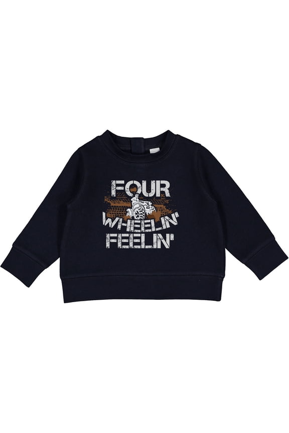 Four Wheeling Mudding Activity Baby Sweatshirt