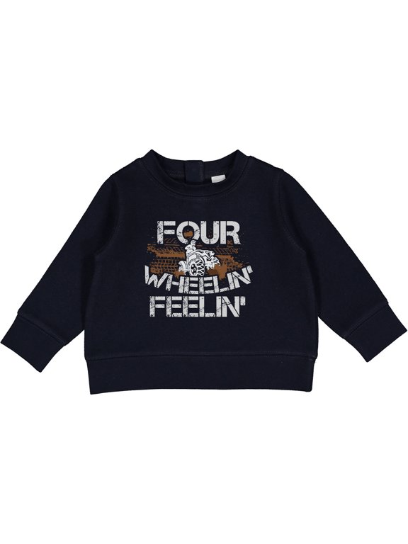 Four Wheeling Mudding Activity Baby Sweatshirt