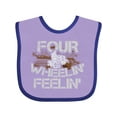thumbnail image 1 of Inktastic Four Wheeling Mudding Activity Boys or Girls Baby Bib, 1 of 4