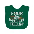 thumbnail image 1 of Inktastic Four Wheeling Mudding Activity Boys or Girls Baby Bib, 1 of 4