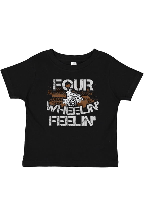 Four Wheeling Mudding Activity Boys or Girls Baby T-Shirt