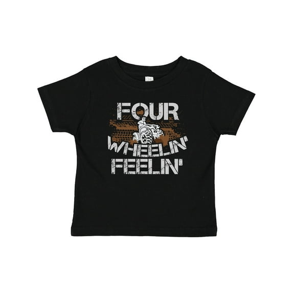 Inktastic Four Wheeling Mudding Activity Boys or Girls Baby T-Shirt
