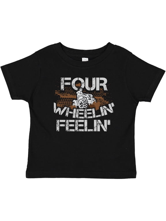 Four Wheeling Mudding Activity Boys or Girls Baby T-Shirt