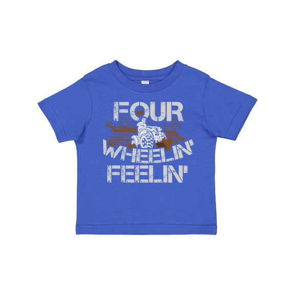 Inktastic Four Wheeling Mudding Activity Boys or Girls Toddler T-Shirt