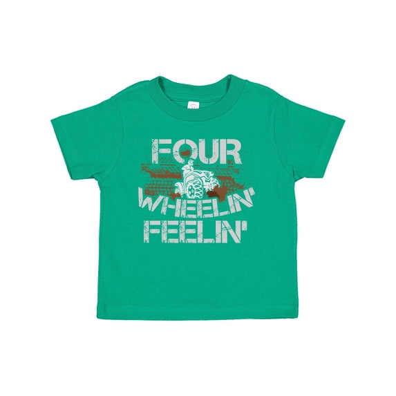 Inktastic Four Wheeling Mudding Activity Boys or Girls Toddler T-Shirt