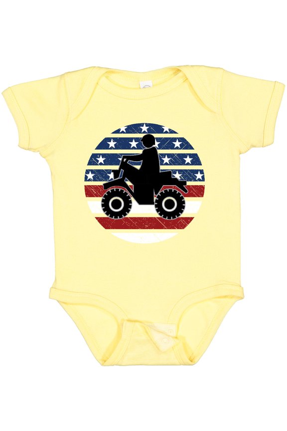 Four Wheeling Mudding off Roading Boys or Girls Baby Bodysuit