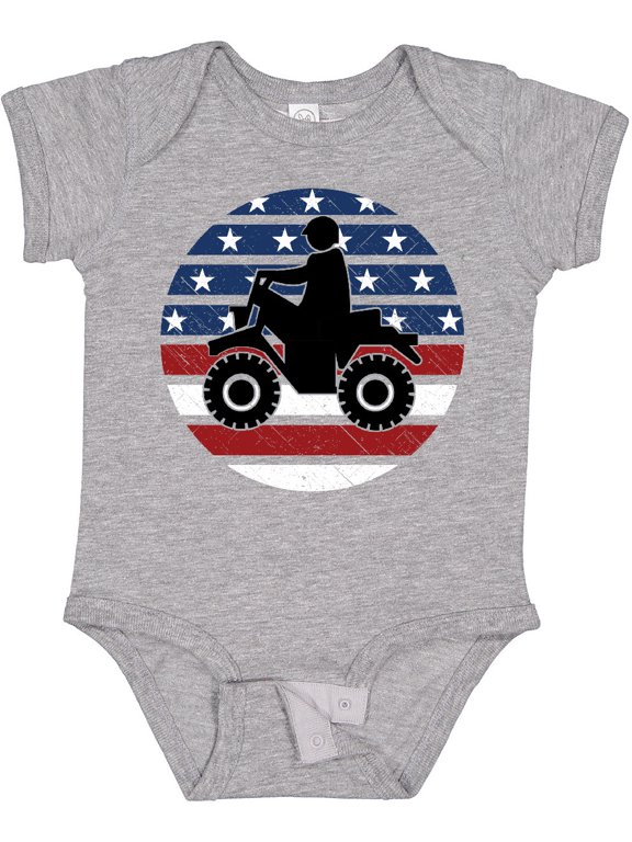 Four Wheeling Mudding off Roading Boys or Girls Baby Bodysuit