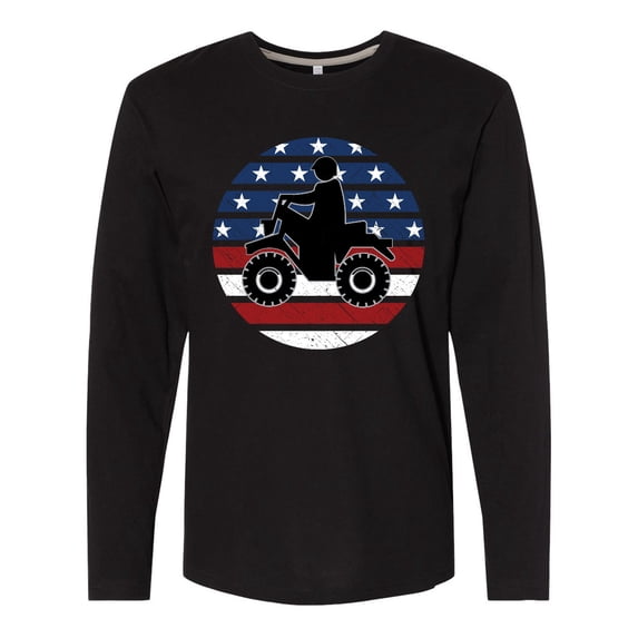 Inktastic Four Wheeling Mudding Off Roading Long Sleeve T-Shirt