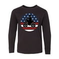 thumbnail image 1 of Inktastic Four Wheeling Mudding off Roading Long Sleeve Youth T-Shirt, 1 of 5
