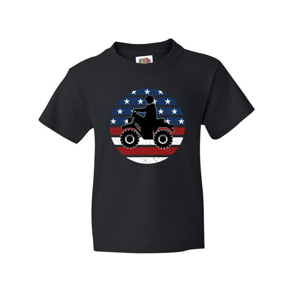 Inktastic Four Wheeling Mudding off Roading Youth T-Shirt