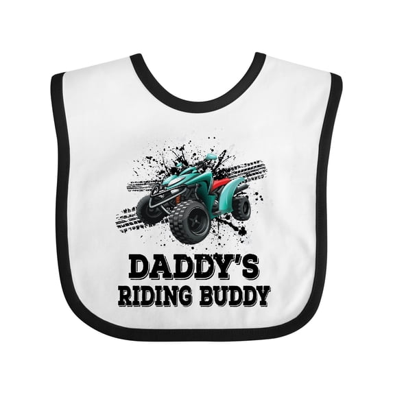 Inktastic Four Wheeling off Roading Future 4 Wheeler Boys or Girls Baby Bib