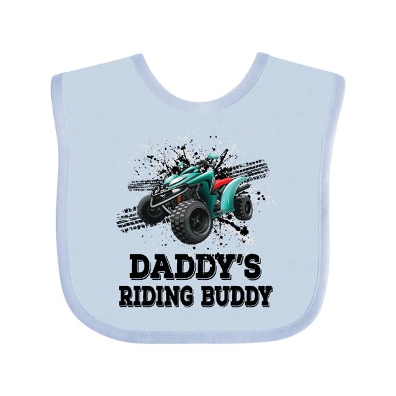 Inktastic Four Wheeling off Roading Future 4 Wheeler Boys or Girls Baby Bib