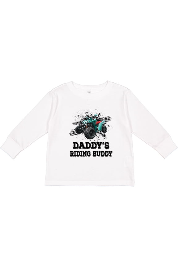 Four Wheeling off Roading Future 4 Wheeler Boys or Girls Long Sleeve Toddler T-Shirt