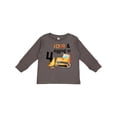 thumbnail image 1 of Inktastic Four and Digging It Bulldozer 4th Birthday Boys or Girls Long Sleeve Toddler T-Shirt, 1 of 5