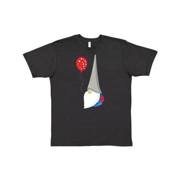 Inktastic Fourth Of July, Gnome With Ballon And Long Beard T-Shirt