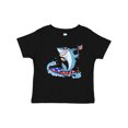 thumbnail image 1 of Inktastic Fourth of July Shark Surfing Boys or Girls Baby T-Shirt, 1 of 5