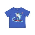 thumbnail image 1 of Inktastic Fourth of July Shark Surfing Boys or Girls Toddler T-Shirt, 1 of 5