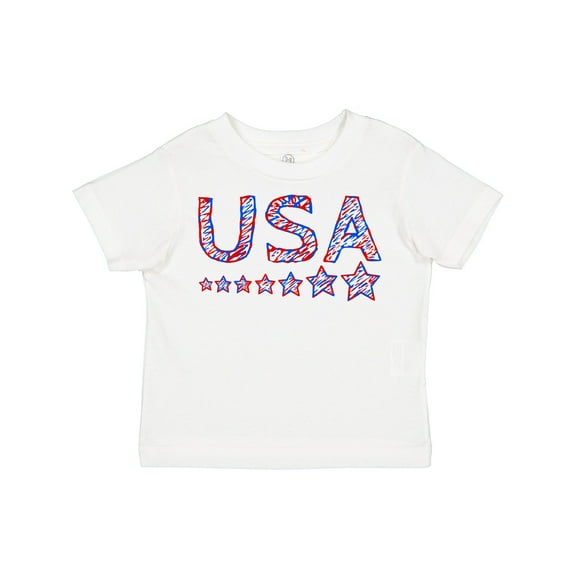 Inktastic Fourth of July USA Red, White, and Blue Boys or Girls Toddler T-Shirt