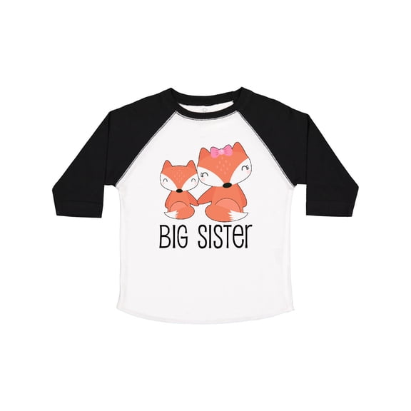 Inktastic Fox | Big Sister Girls Toddler T-Shirt