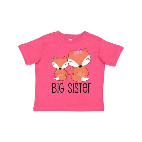 Inktastic Fox | Big Sister Girls Toddler T-Shirt