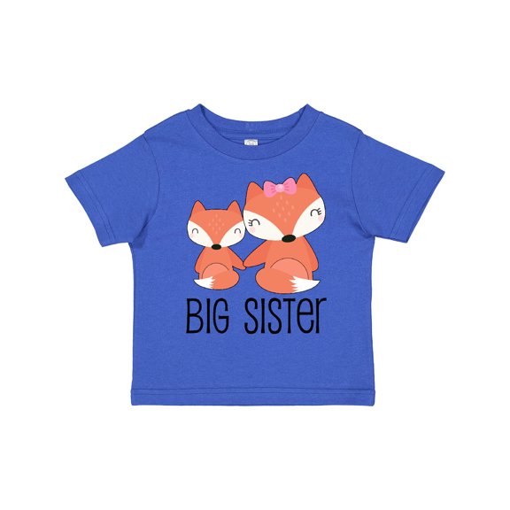 Inktastic Fox | Big Sister Girls Toddler T-Shirt