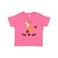 thumbnail image 1 of Inktastic Fox for Girls Woodland Animal Girls Baby T-Shirt, 1 of 5