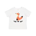 thumbnail image 1 of Inktastic Fox for Girls Woodland Animal Girls Baby T-Shirt, 1 of 5