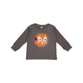 thumbnail image 1 of Inktastic Fox Girl Cute Woodland Animal Girls Long Sleeve Toddler T-Shirt, 1 of 5