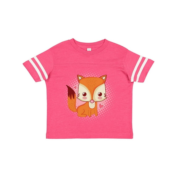 Inktastic Fox Girl Cute Woodland Animal Girls Toddler T-Shirt