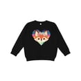 thumbnail image 1 of Inktastic Fox Lover Heart Cute for Girls Youth Sweatshirt, 1 of 4